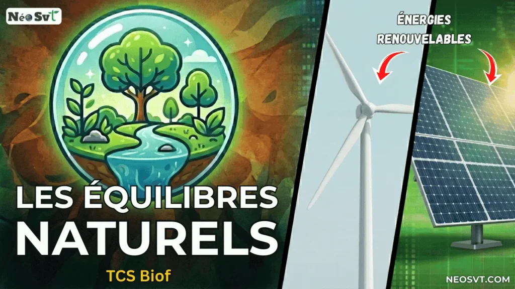 Image de couverture pour le cours "Les équilibres naturels" destiné aux élèves de Tronc Commun Scientifique (BIOF).